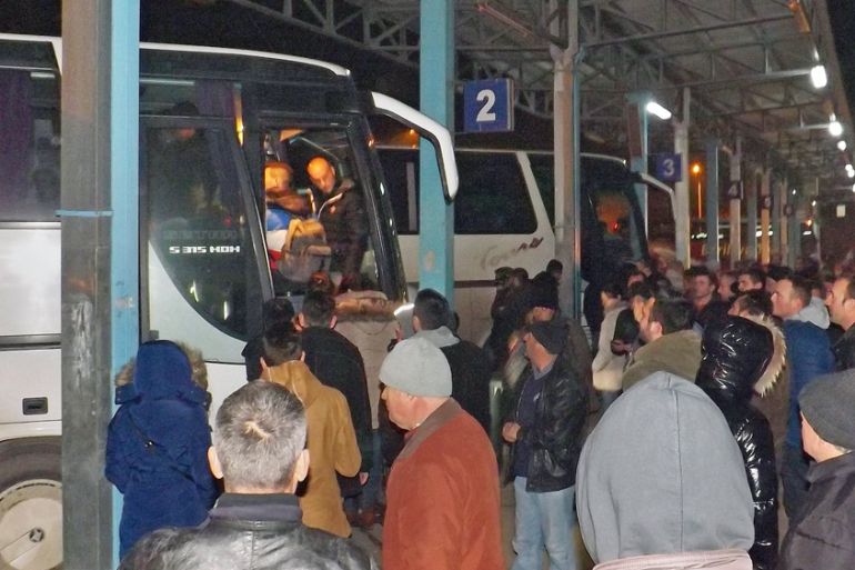 Kosovo migrants