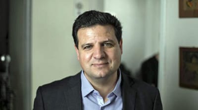 Ayman Odeh, head of the Joint Arab List [Reuters]