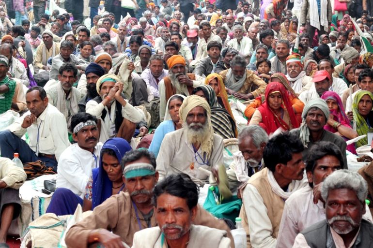 India farmers protest land law RESTRICTED PIX DONT USE