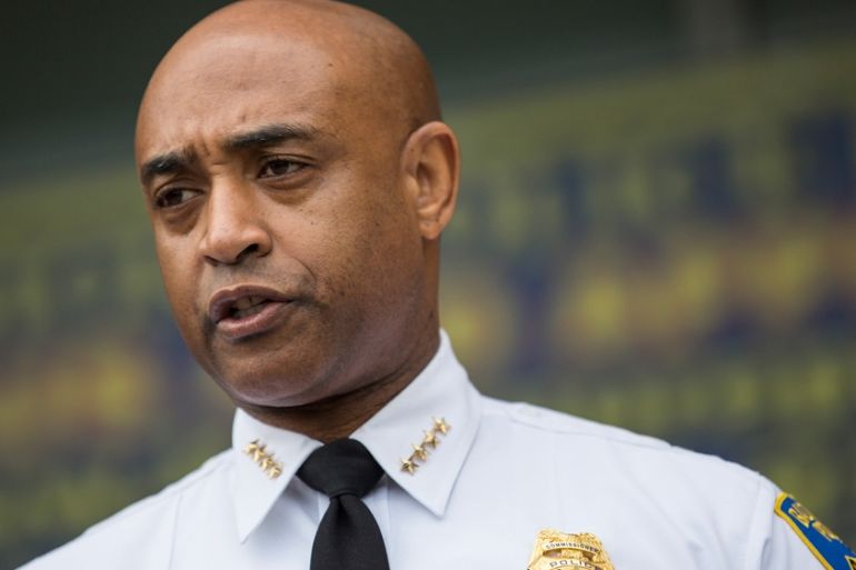 USA - Baltimore black man''s death in police custody