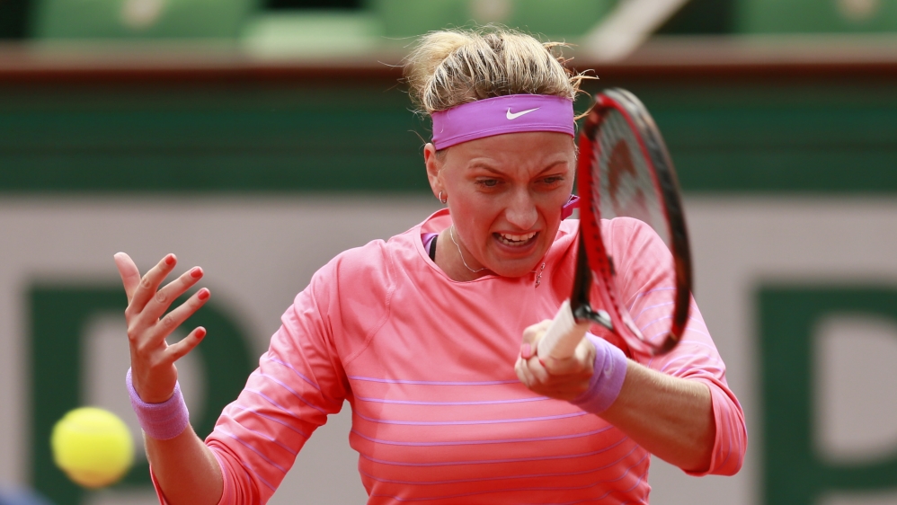 Kvitova is a two-time Wimbledon champion [Reuters]