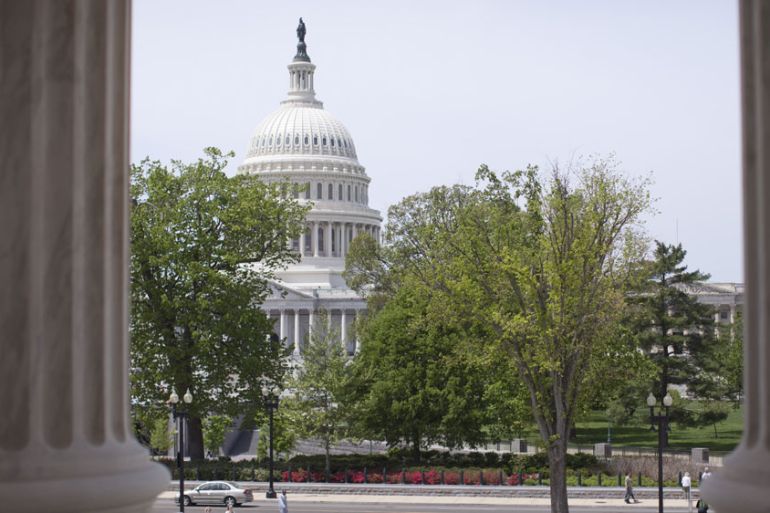 US Congress building capitol