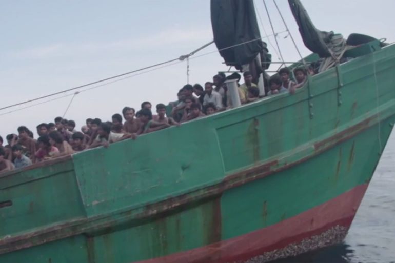 Rohingya vessel