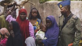 Women and girls freed from Boko Haram