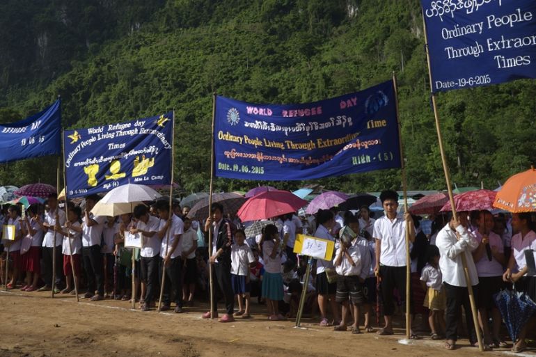 Thai-Myanmar border refugee camps Credit: Dene-Hern Chen