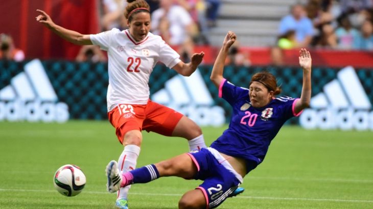 Soccer: Women''s World Cup-Japan at Switzerland