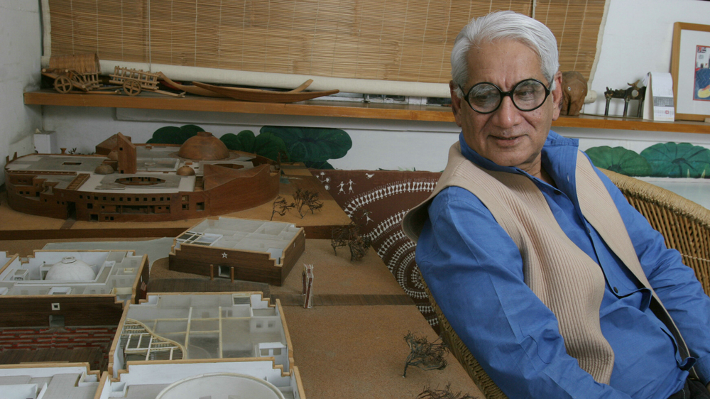 Charles Correa, India's visionary architect, passed away on June 16 [Getty Images]