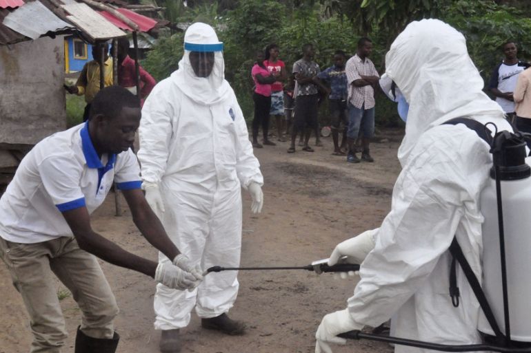 Ebola health workers Liberia new outbreak