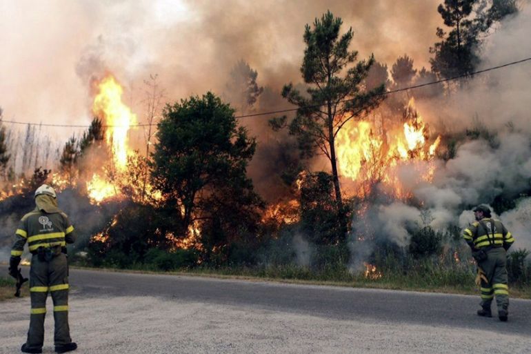 Spain wildfire