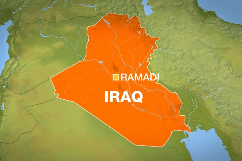 Ramadi Map Iraq