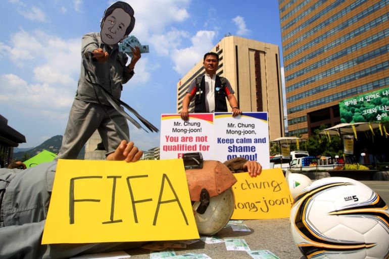 Chung Mong-Joon FIFA candidacy