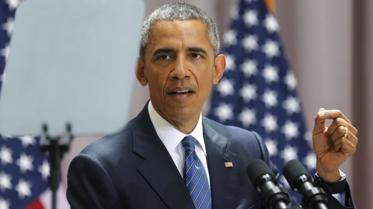 Barack Obama delivers remarks on a nuclear deal with Iran at American University in Washington
