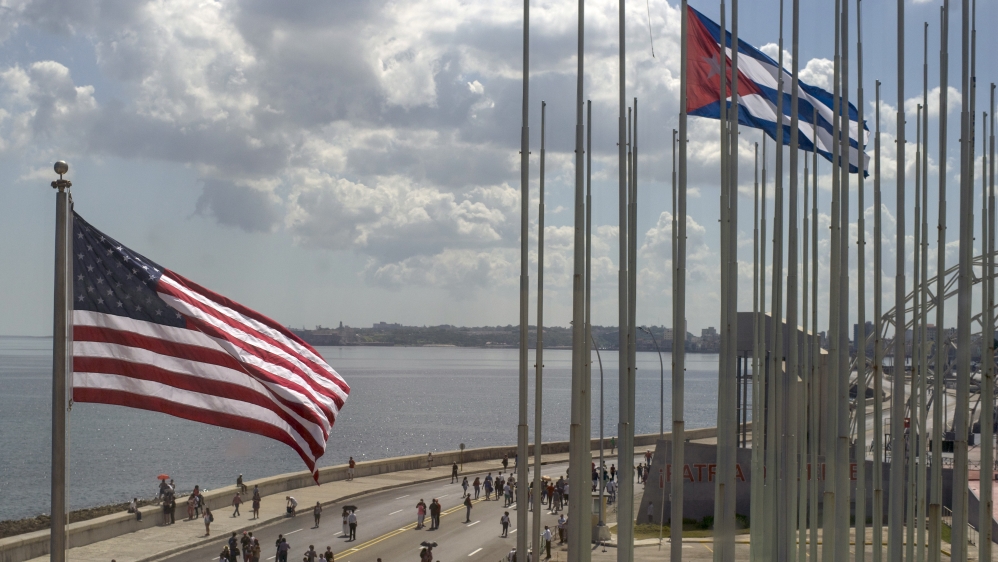 US cruises to Cuba only become possible again after Presidents Obama and Raul Castro declared detente in December 2014 [AP]