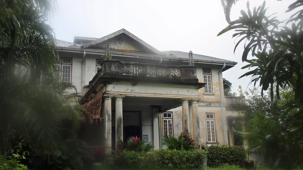 Yangon State Fine Arts School building was used as a headquarters by the Japanese secret police during WWII [Mark Fenn/Al Jazeera]