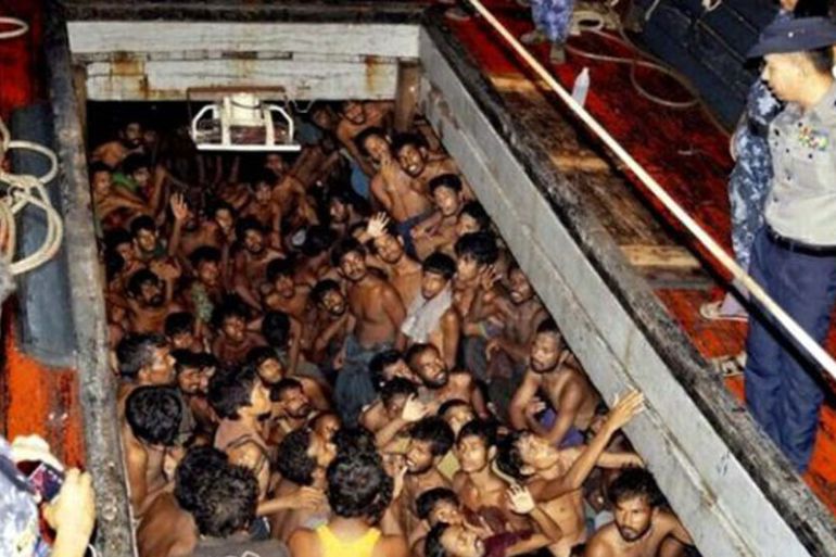 Myanmar finds boat with bangladeshi migrants