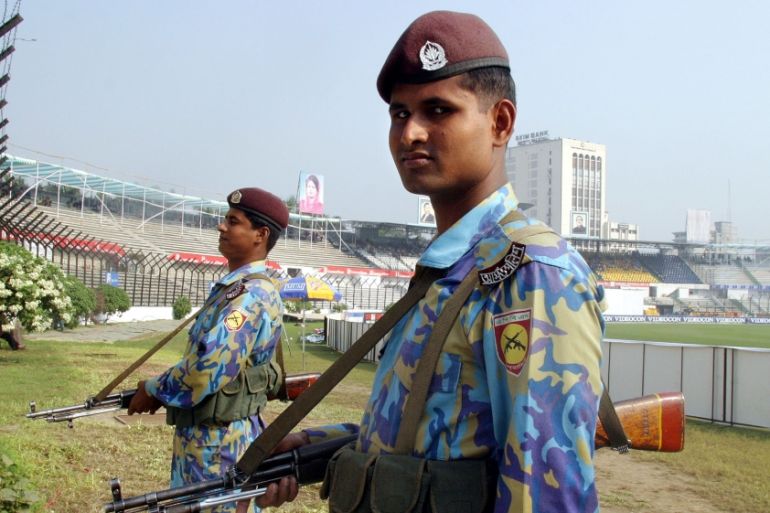 bangladesh cricket security