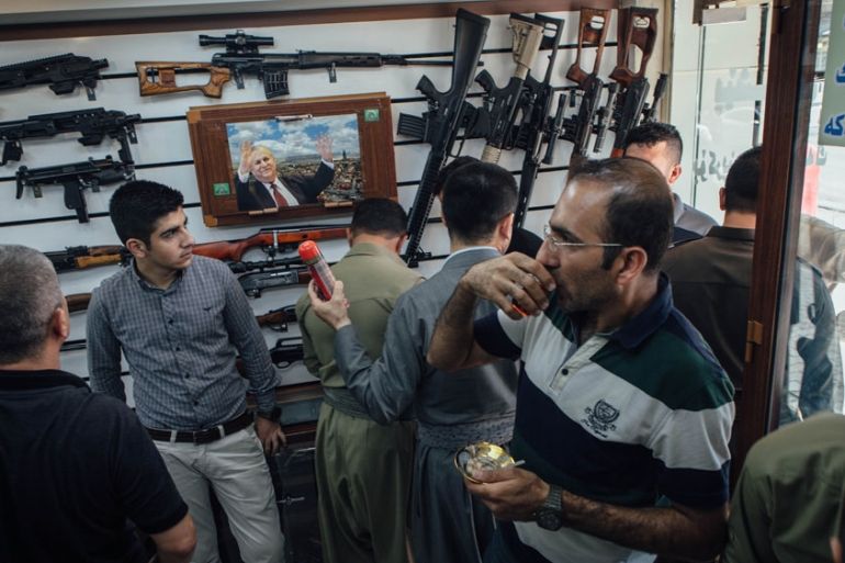 Iraqi-Kurdistan Gun Market
