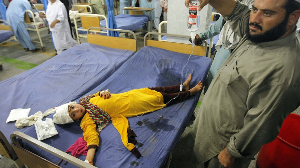 
At least 253 people were reported killed in Pakistan following the quake [The Associated Press]

