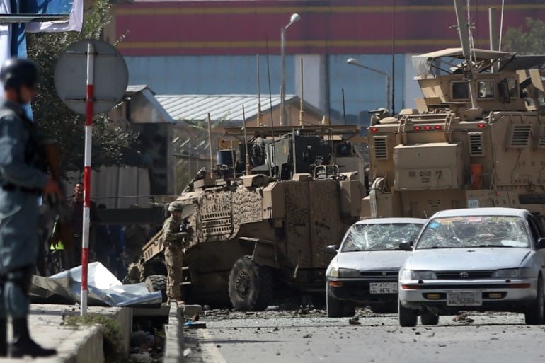 NATO convoy attacked in Kabul