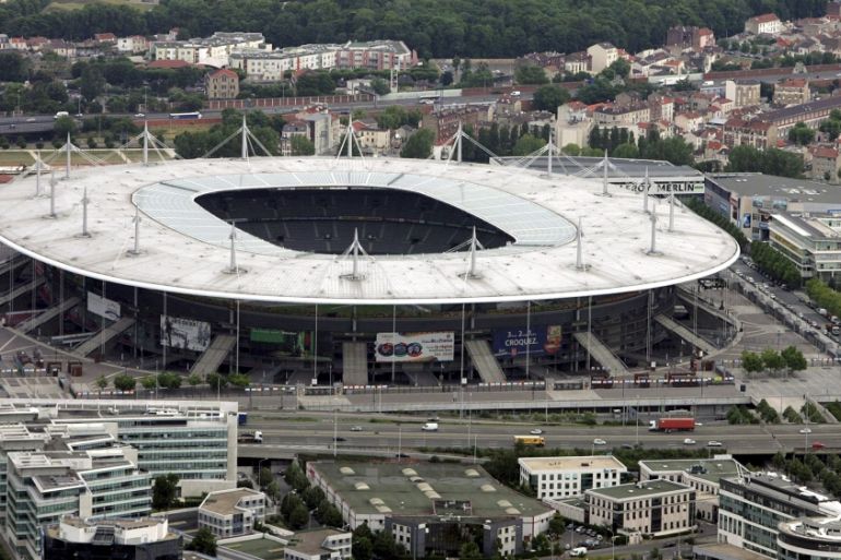File picture of the Stade de France stadium in Paris, France