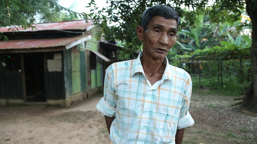 U Win Myint says he wants the country to improve education to benefit his children [Ted Regencia/Al Jazeera]