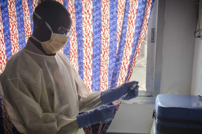 Ebola vaccine clinical trial