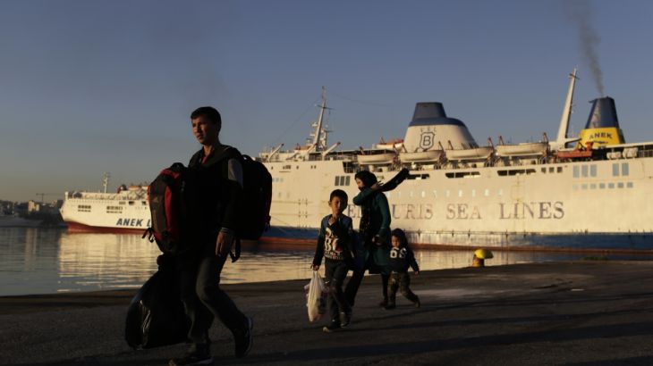 Piraeus port strike