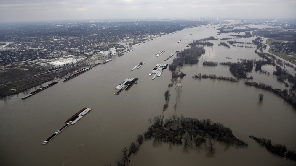 President Obama has declared a state of emergency in Missouri [Jeff Roberson/AP]