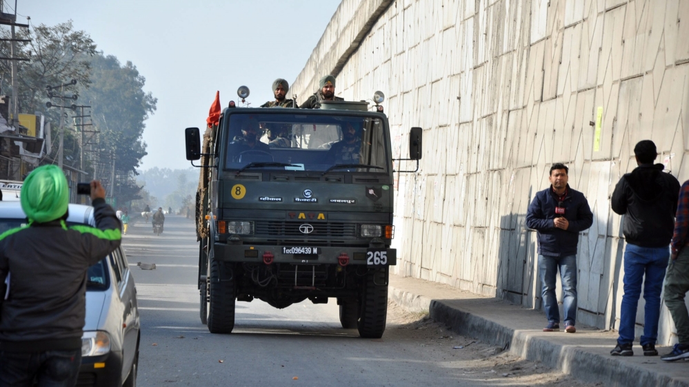 There had been intelligence reports about a likely terror attack on military installations in Pathankot, according to the defence ministry [EPA]