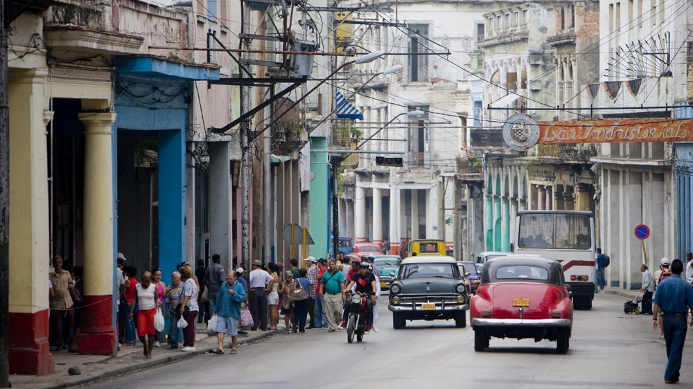 
Of Havana's 2.2 million residents, 200,000 people live in squalid, cramped conditions, a result of rooms in old buildings being modified to accommodate more inhabitants [Getty Images]
