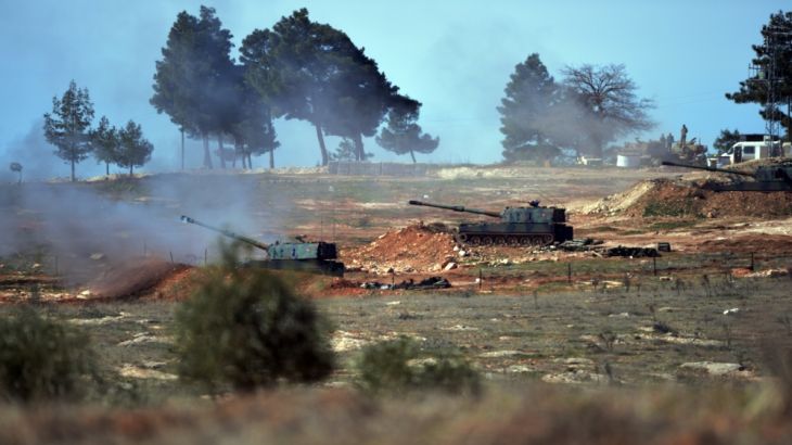 Turkish artillery - Kilis