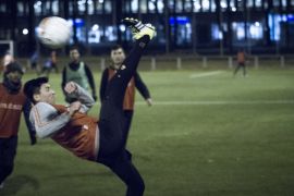 Sweden refugee football