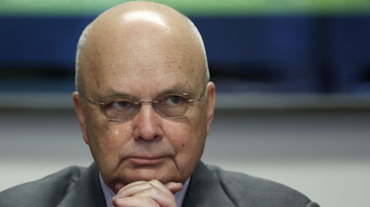 File photograph of former National Security Agency (NSA) and Central Intelligence Agency (CIA) Director Michael Hayden at a Reuters CyberSecurity Summit in Washington