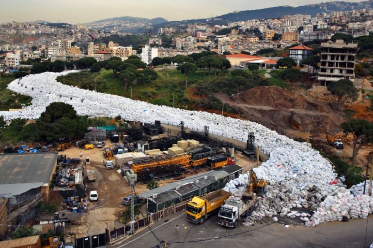 Lebanon trash removal