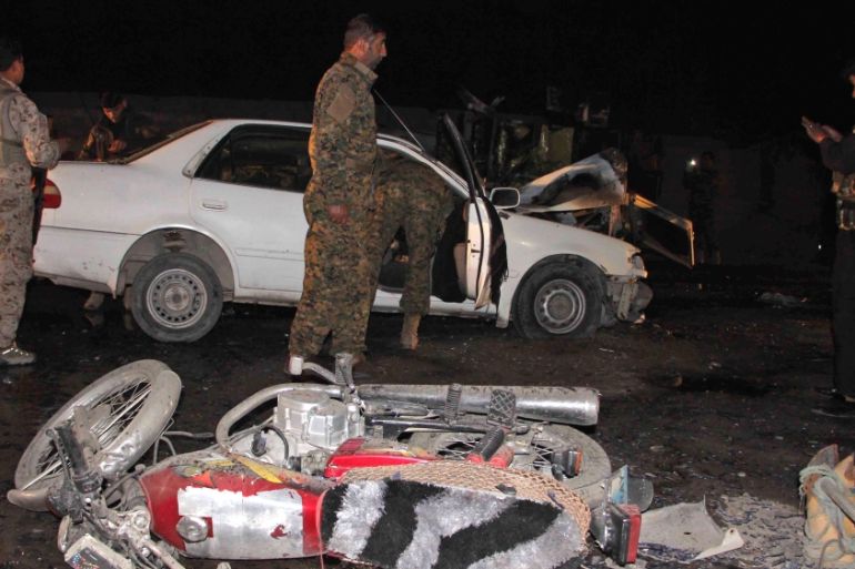 At least three policemen killed in bomb blast in Afghanistan