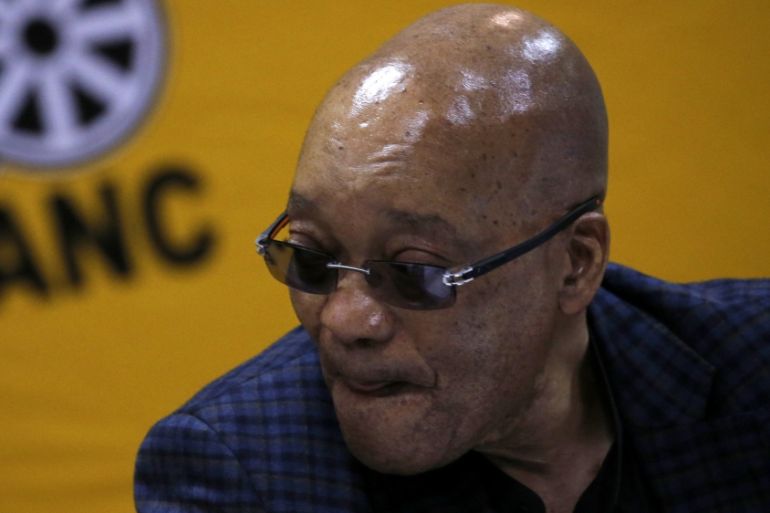 File photo shows South Africa''s President and ANC president Jacob Zuma at the party''s three-day National Executive Committee (NEC) meeting in Pretoria