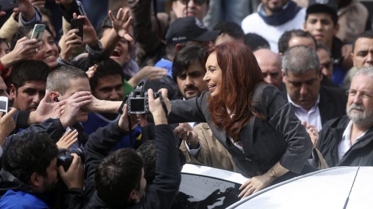 Cristina Fernandez de Kirchner testifies in case of Central Bank