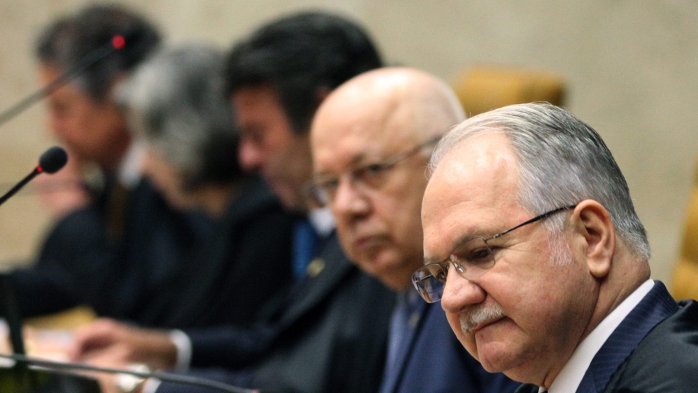 The Supreme Court, in a majority ruling, rejected Rousseff's attempt to have the impeachment move suspended [EPA]