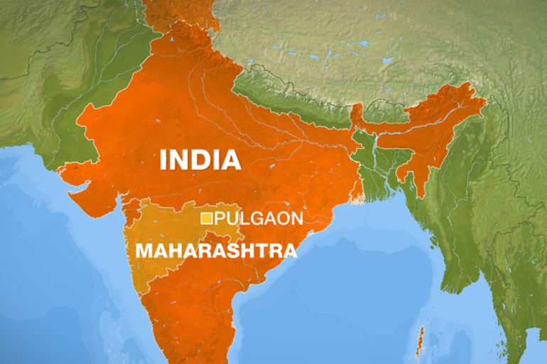 Fire in ammunition depot kills 17 in Pulgaon, India