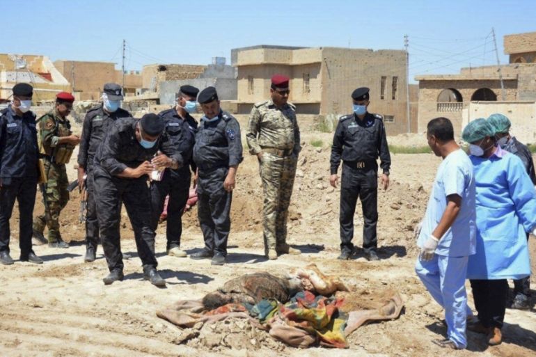 Mass graves in Iraq