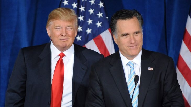 Mitt Romney calls Donald Trump a ''phony and a fraud''