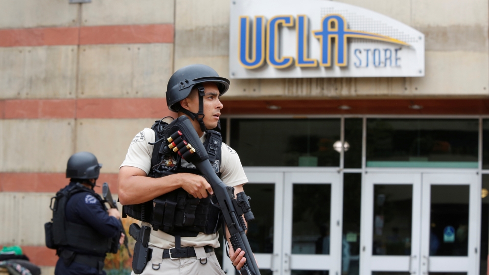 UCLA, with more than 43,000 students, is in the Westwood section of Los Angeles [Reuters]