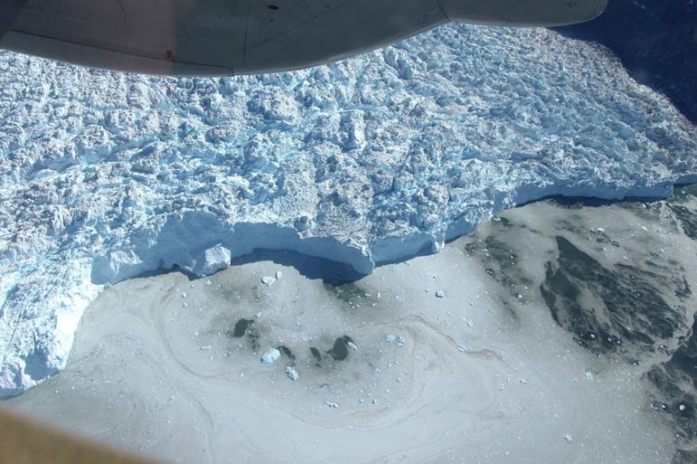Sermeq Kujatdleq glacier, Greenland