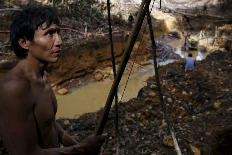 The Wider Image: Illegal gold mining in the Amazon