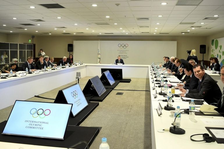 General View of the IOC Executive Board Meeting in Rio