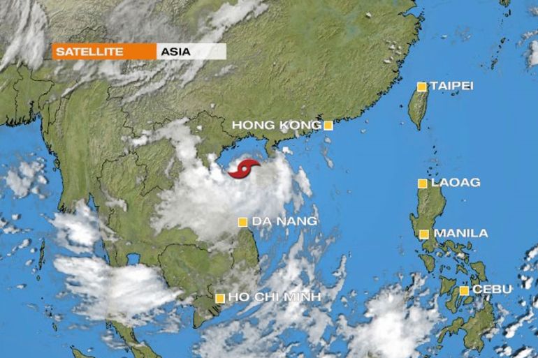 Tropical Storm Mirinae barrels across southwest China