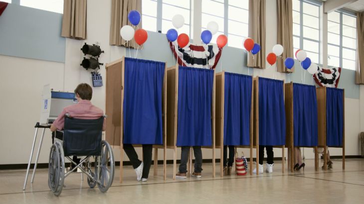 US voting with disabilities