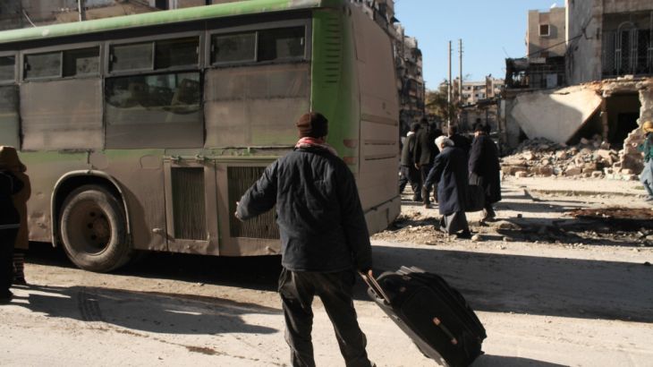 Evacuation of civilians from eastern Aleppo