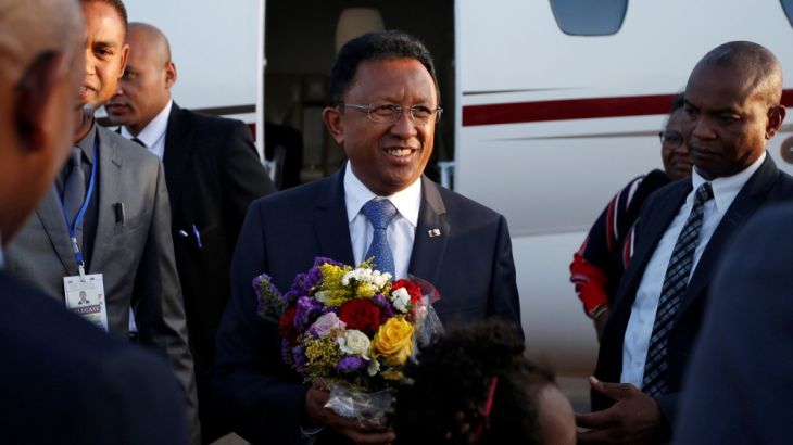 Madagascar''s President Hery Rajaonarimampianina