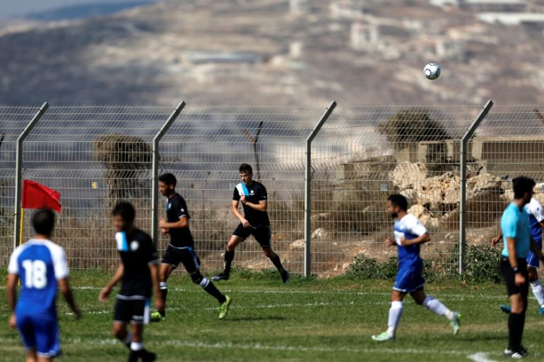Players from Israeli soccer clubs affiliated with Israel Football Association, Ariel Municipal Soccer Club and Maccabi HaSharon Netanya,